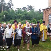 21 июня 2015 года. Престольный праздник храма в честь Собора Белорусских Святых деревни Верейки