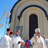 28 июня 2015 года. Архиепископ Артемий освятил храм в агрогородке Обухово