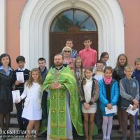 31 мая 2015 года. Очередной выпуск в воскресной школе кафедрального собора города Гродно