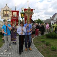 31 мая 2015 года. Престольный праздник в храме Святой Живоначальной Троицы городского поселка Зельва