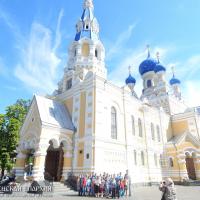 23 июля 2015 года. Ученики воскресных школ Волковысского благочиния совершили паломничество в Брест