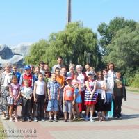 23 июля 2015 года. Ученики воскресных школ Волковысского благочиния совершили паломничество в Брест
