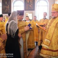 28 июля 2015 года. В день памяти равноапостольного князя Владимира архиепископ Артемий совершил литургию во Владимирской церкви города Гродно