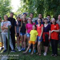 4 августа 2015 года. Братчики храма в честь Собора Всех Белорусских Святых организовали палаточный поход для выпускников воскресной школы