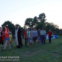 4 августа 2015 года. Братчики храма в честь Собора Всех Белорусских Святых организовали палаточный поход для выпускников воскресной школы