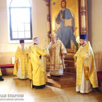 23 августа 2015 года. В Неделю 12-ю по Пятидесятнице архиепископ Артемий совершил литургию в кафедральном соборе города Гродно