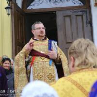 3 октября 2015 года. Православные верующие отметили юбилей Спасо-Преображенской церкви