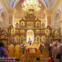 1 ноября 2015 года. Архиепископ Артемий совершил хиротонию в кафедральном соборе города Гродно