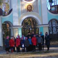 Учащиеся воскресной школы при храме Богоявления Щучина совершили паломничество в Свято-Елисеевский Лавришевский монастырь