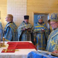 4 ноября 2015 года. Архиепископ Артемий посетил приход в честь Казанской иконы Божией Матери деревни Поречье