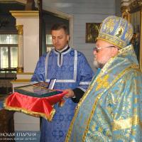 4 ноября 2015 года. Архиепископ Артемий посетил приход в честь Казанской иконы Божией Матери деревни Поречье