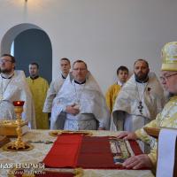 7 ноября 2015 года. Архиепископ Артемий совершил литургию в храме в честь Собора Всех Белорусских Святых города Гродно