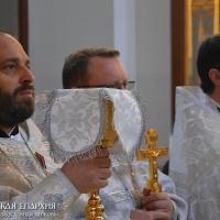 7 ноября 2015 года. Архиепископ Артемий совершил литургию в храме в честь Собора Всех Белорусских Святых города Гродно