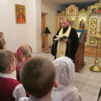Первая исповедь учеников воскресной школы при Свято-Покровском соборе