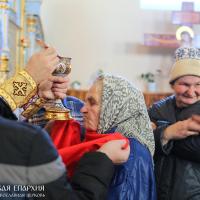 В поселке Зельва состоялась литургия для людей с ограниченными возможностями