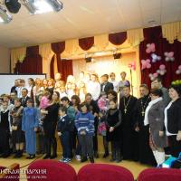 Священники посетили концерт для детей из коррекционного центра и детей инвалидов дневного пребывания города Скиделя