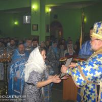 Архиепископ Артемий принял участие в торжествах по случаю 15-летия со дня освящения  нижнего храма прихода Благовещения города Волковыска