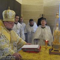 Архиепископ Артемий совершил чин освящения храма Виленских мучеников микрорайона Ольшанка города Гродно