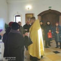 В храме Архиерейского Подворья состоялся молебен для глухих и слабослышащих людей