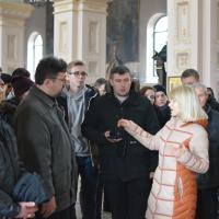 Православная молодежь из Польши с экскурсией в Свято-Покровском соборе