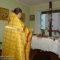 В дни Рождественского поста священники города Щучина посетили прихожан