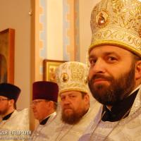 В день Рождества Христова архиепископ Артемий совершил вечерню в кафедральном соборе Гродно