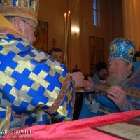 Архиепископ Артемий совершил литургию в кафедральном соборе Волковыска
