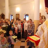 Архиепископ Артемий совершил литургию в домовой церкви Святителя Николая