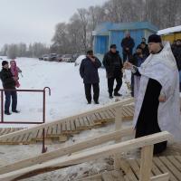 В Волковыске прошло традиционное крещенское купание