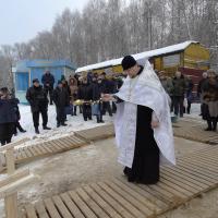 В Волковыске прошло традиционное крещенское купание