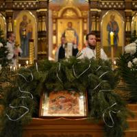 На́вечерие Рождества Христова (Рождественский сочельник) в Свято-Покровском соборе г.Гродно