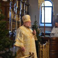 В день Крещения Господня архиепископ Артемий совершил литургию в кафедральном соборе Гродно +аудио