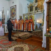 ​В храме деревни Острово состоялось соборное богослужение духовенства Зельвенского благочиния