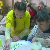Члены братства святых равноапостольных Мефодия и Кирилла города Волковыска посетили центр дневного пребывания для детей-инвалидов