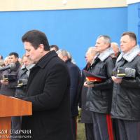 Священник принял участие в открытии административного здания Ленинского РОВД