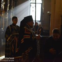 Архиепископ Артемий возглавил вечерню и чин прощения в кафедральном соборе Гродно