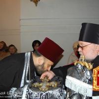 Архиепископ Артемий совершил повечерие с чтением канона Андрея Критского в храме в честь Собора Всех Белорусских Святых