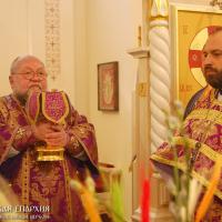Архиепископ Артемий совершил литургию в храме святителя Луки