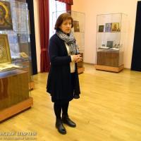 Учащиеся воскресной школы посетили выставку икон в Гродненском музее истории религии