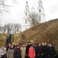 Паломники из Волковыска посетили Полоцкий Спасо-Ефросиньевский женский монастырь