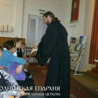 Беседа о духовной книге в школе поселка Острино