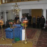 В храме деревни Горностаевичи состоялось соборное богослужение духовенства Свислочского благочиния
