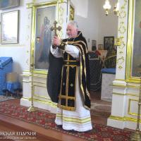 В храме деревни Горностаевичи состоялось соборное богослужение духовенства Свислочского благочиния