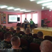 Священник принял участие в вечере чествования лучших военнослужащих
