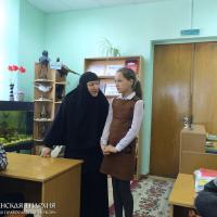 В поселке Берестовица состоялась встреча с инокиней Свято-Елисаветинского монастыря Ниной Загорской