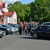 Пасхальный автопробег в честь 71-летия Победы остановился у стен Покровского собора