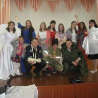 Молодежное братство при Покровском соборе организовало Пасхальное представление в доме-интернате деревни Мурованка