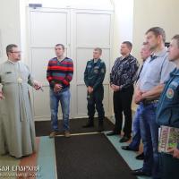 Сотрудники Зельвенского отдела чрезвычайных ситуаций посетили храм Святой Троицы