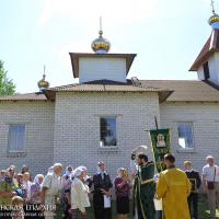 Первый престольный праздник прихода святой преподобной Евфросинии Полоцкой в поселке Радунь