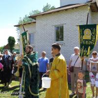 Первый престольный праздник прихода святой преподобной Евфросинии Полоцкой в поселке Радунь